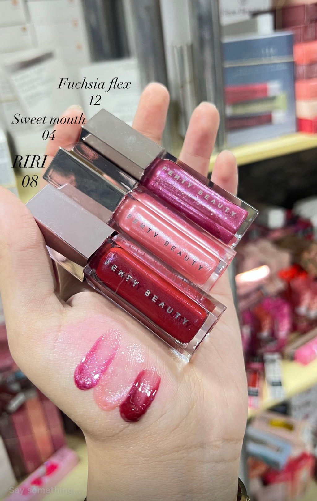 Fenty beauty lip gloss