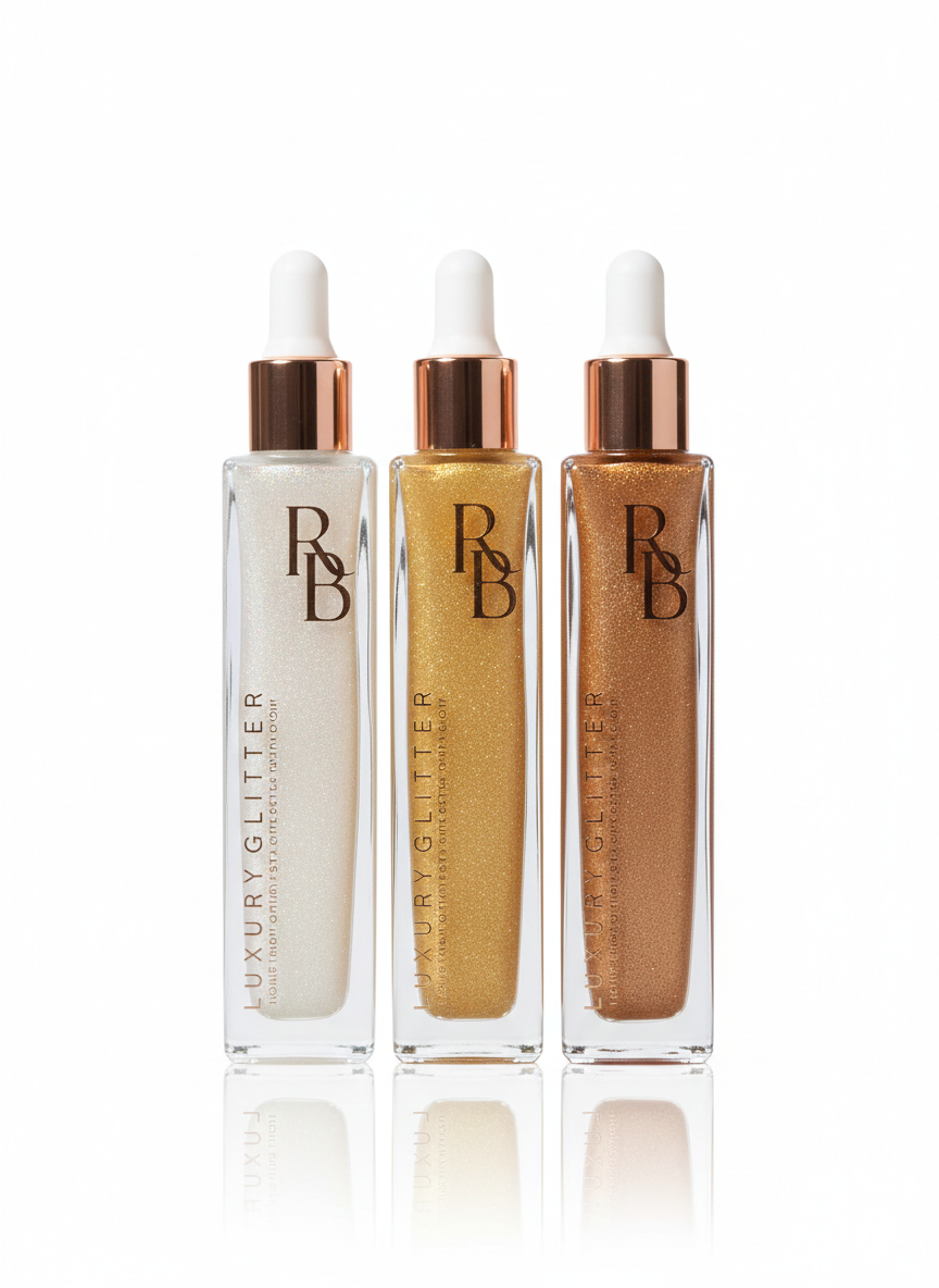 Roseberry shimmer body oil