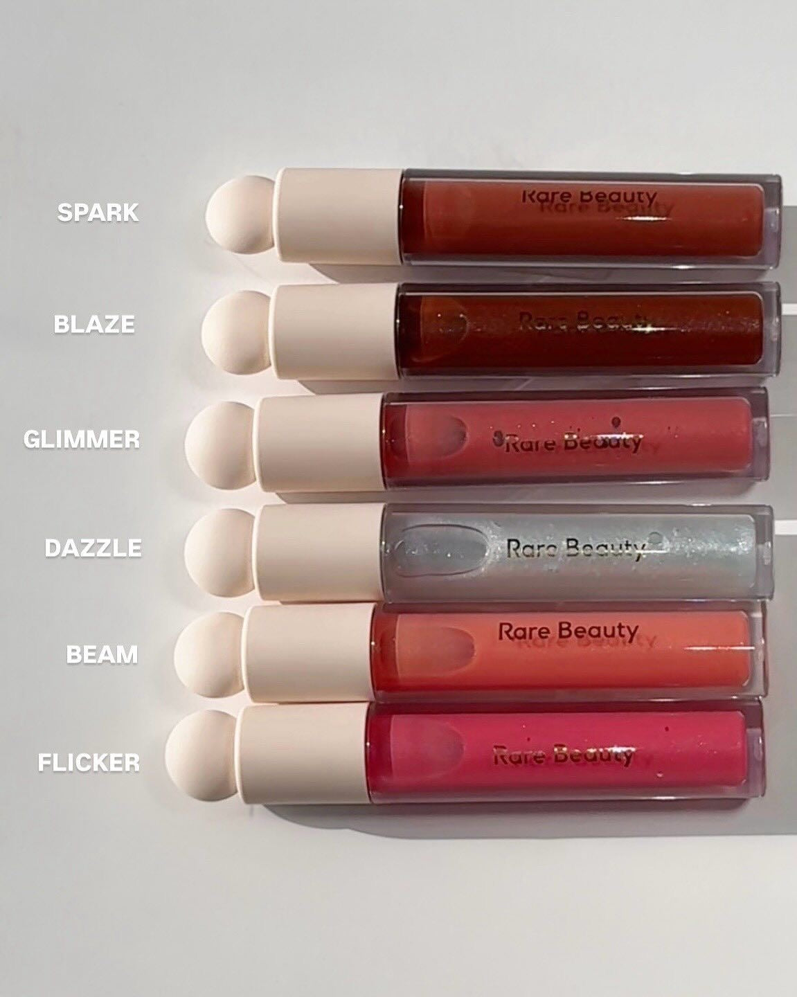 Rare beauty shimmer lip gloss
