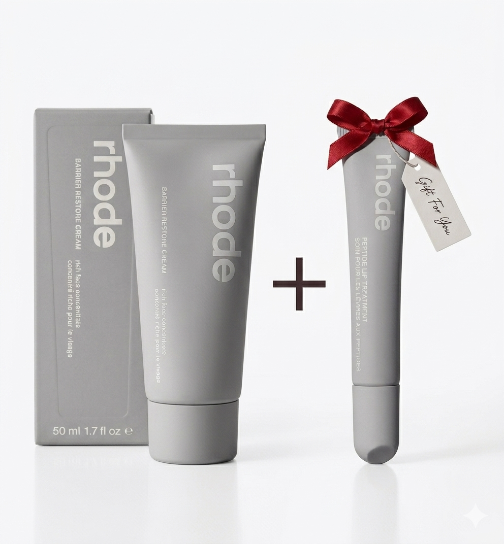 Rhode repaired cream + lip glaze