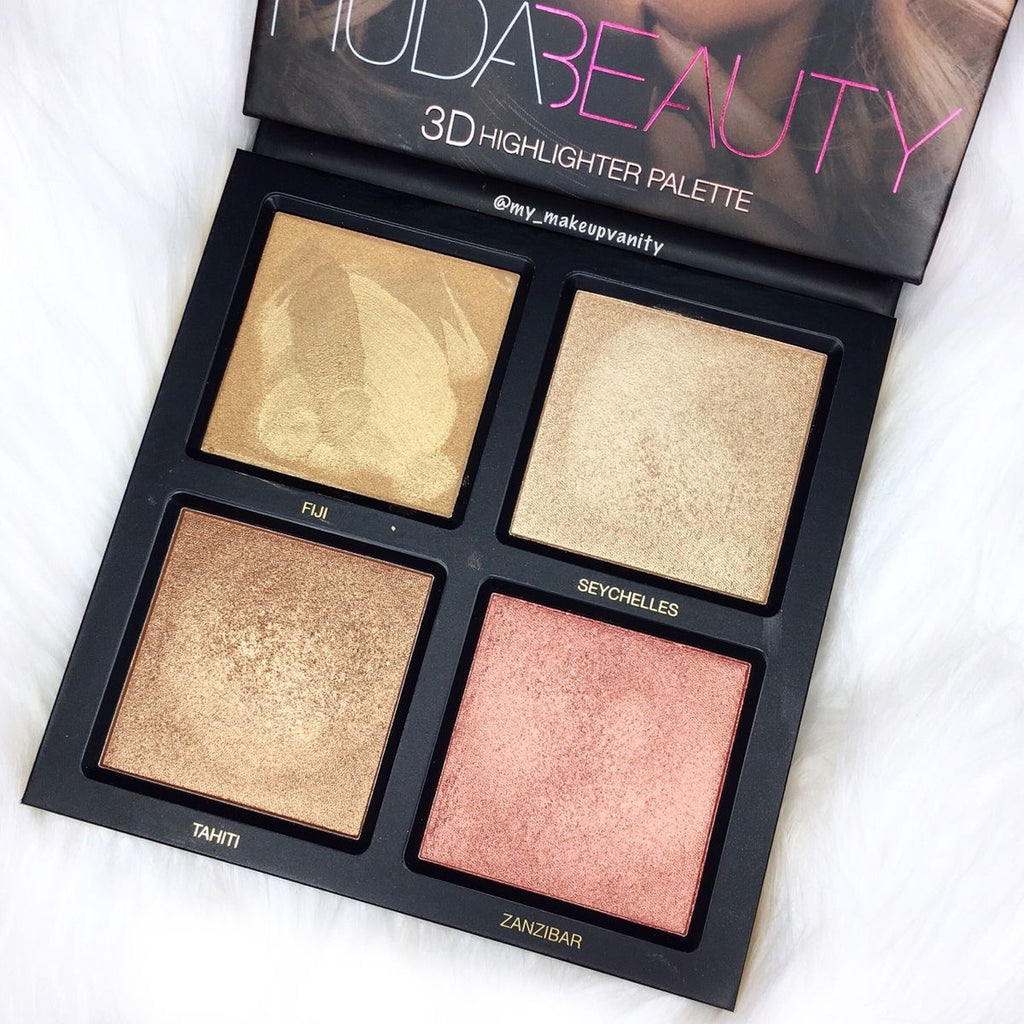 Huda beauty highlighter palette