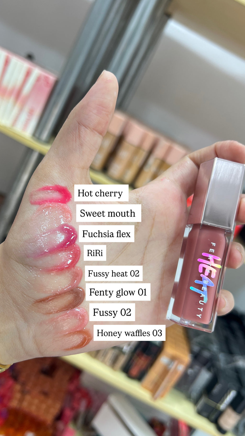 Fenty beauty lip gloss